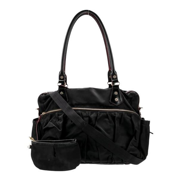 MZ Wallace "Chelsea" Large Nylon Shoulder Handbag Purse Travel Bag - Picture 2 of 11